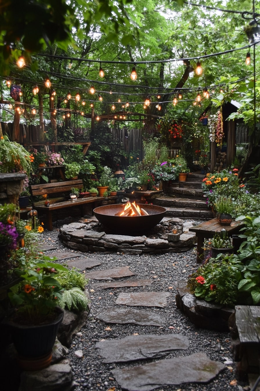 Create a Cozy Outdoor Fire Pit Retreat
