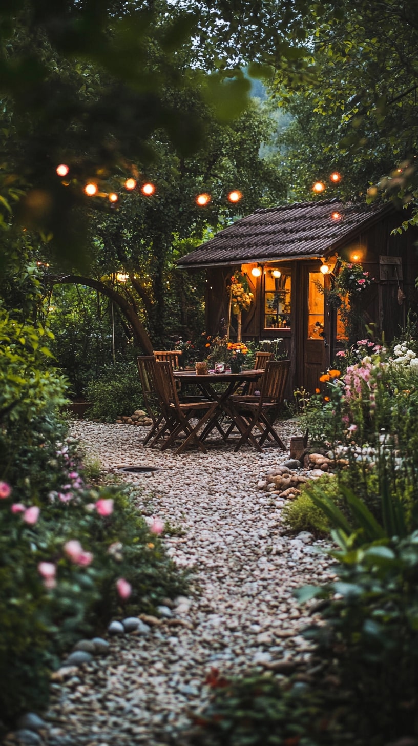 Transform Your Backyard into a Rustic Garden Escape