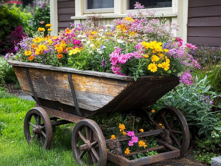 20 Inspiring Garden Junk Ideas to Transform Your Trash into Treasure