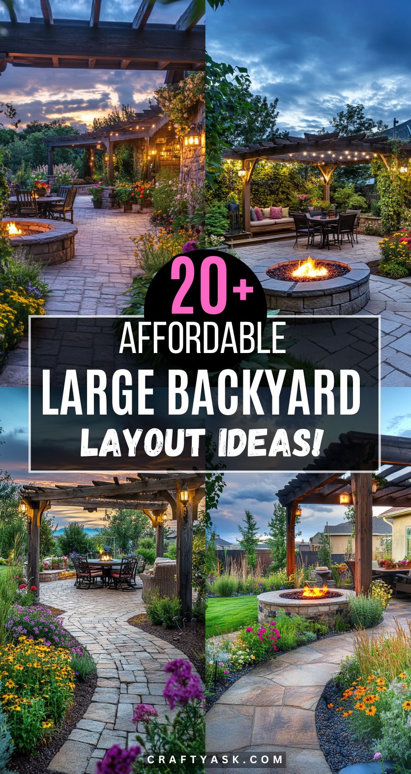 20+ Large backyard layout ideas