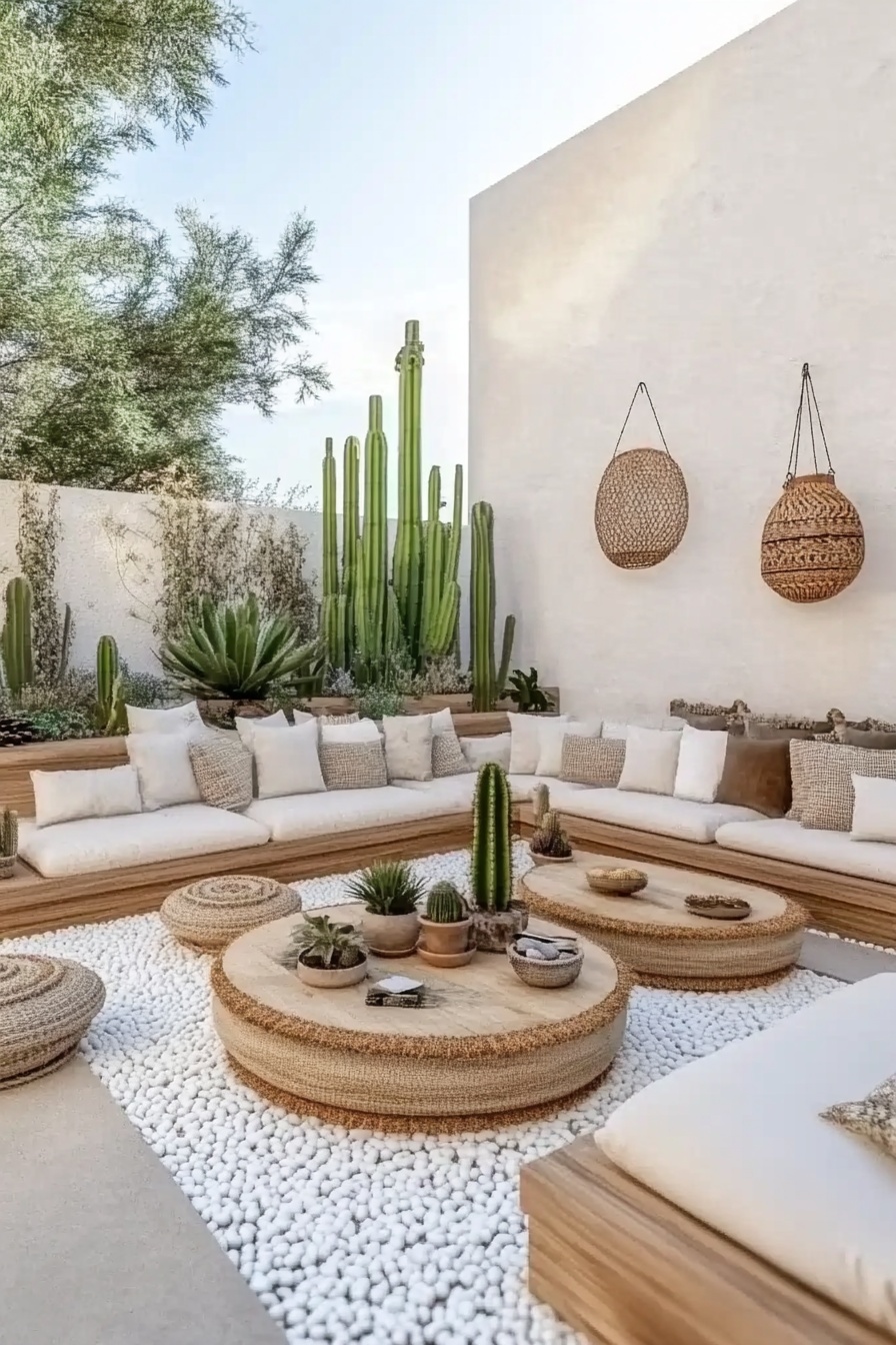  Cozy Boho Patio Vibes