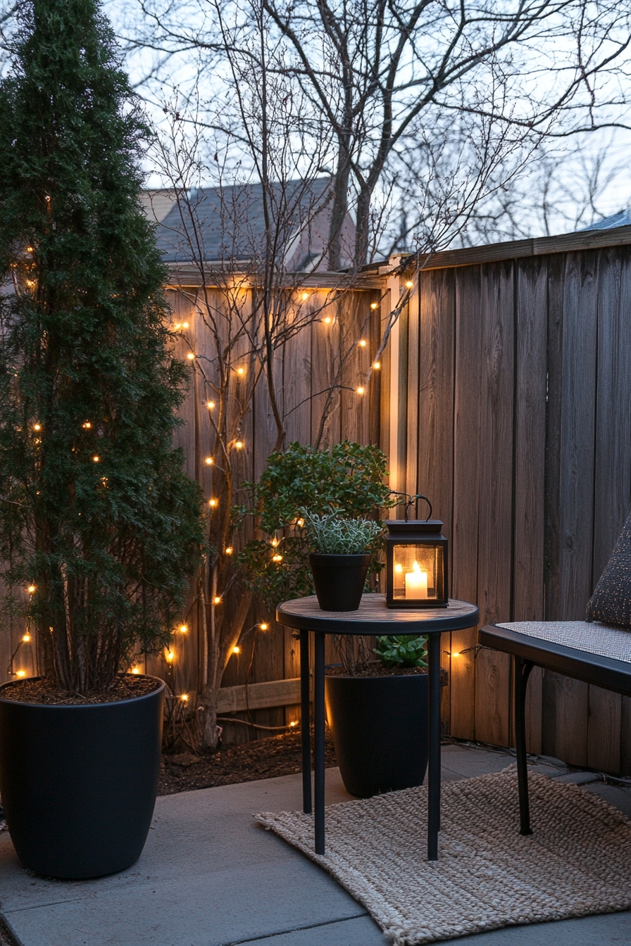 Creative Backyard Patio String Light Ideas (3)