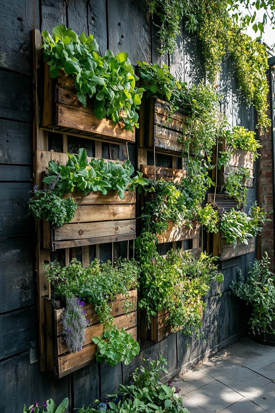 Vertical Herb and Vegetable Garden