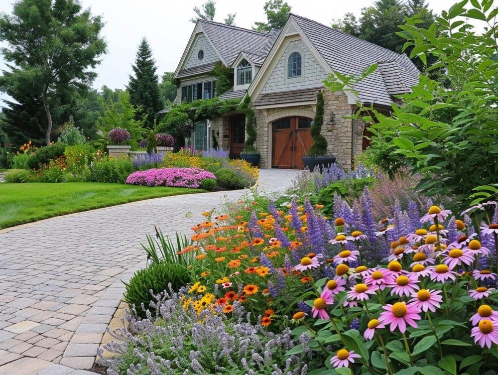 Driveway Entry Landscaping Ideas