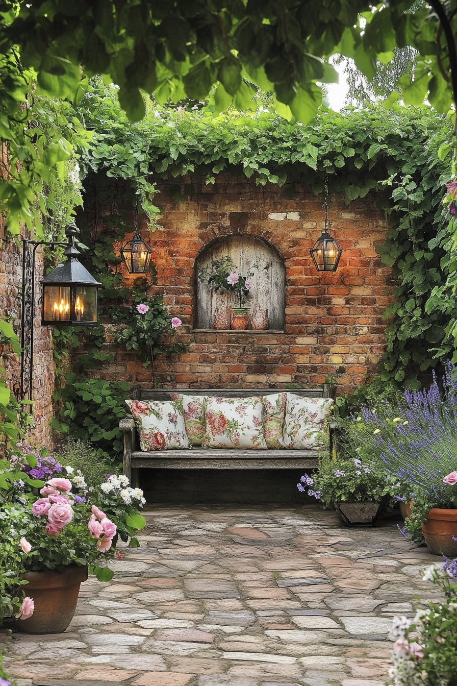 Small Courtyard Garden Ideas (3)