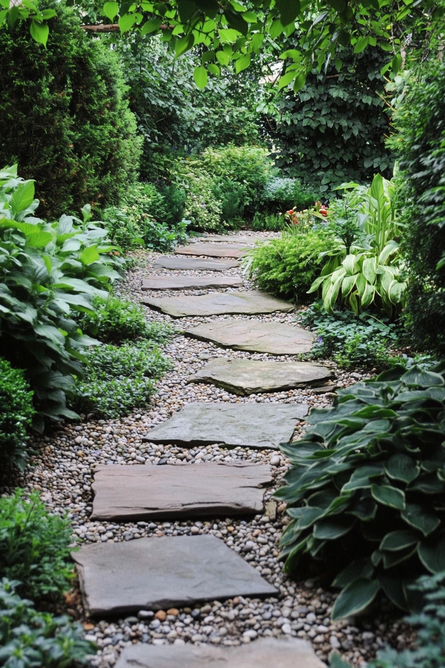 Lush Garden Walkways