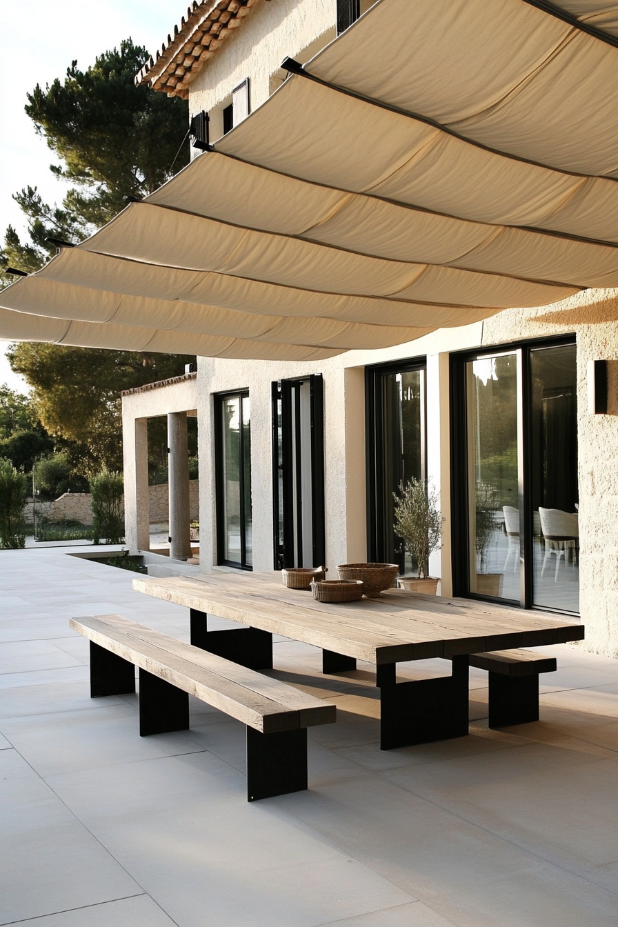 15. Install a Retractable Fabric Canopy