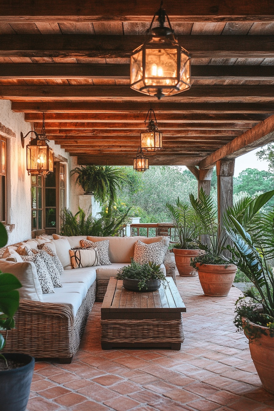 Rustic Wooden Pergola