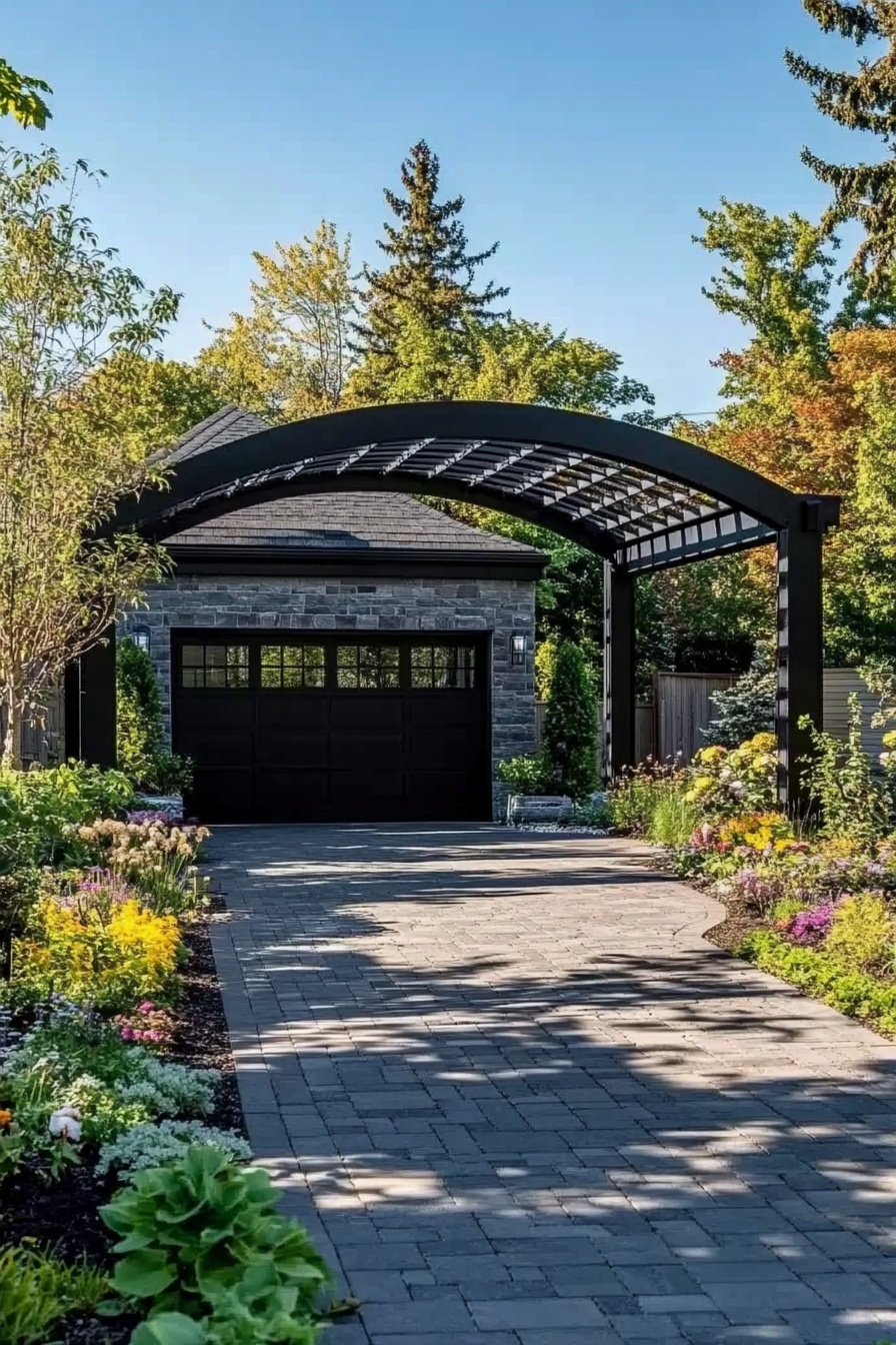  Modern Pergola Entrance