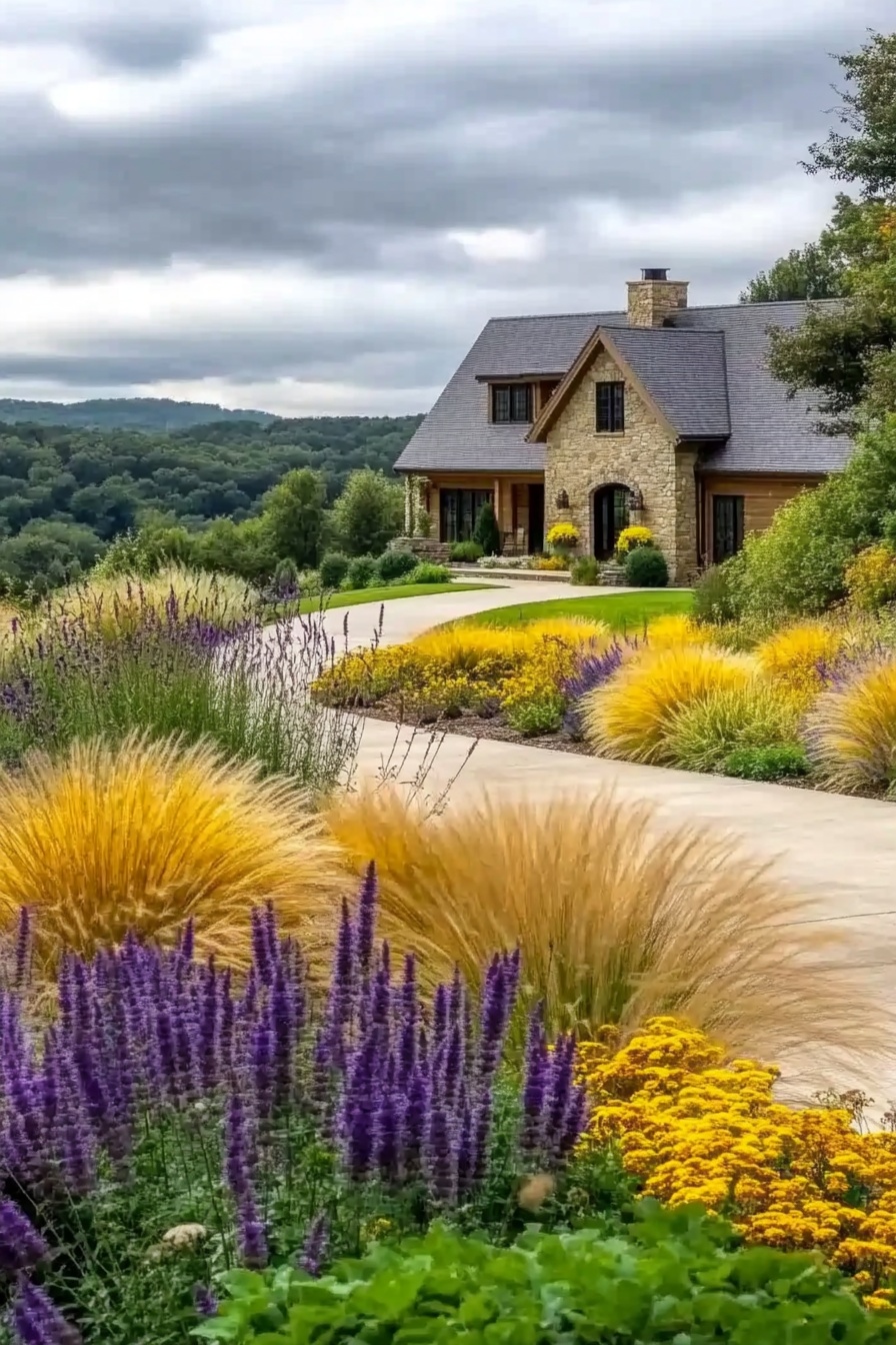 Vibrant Wildflower Borders