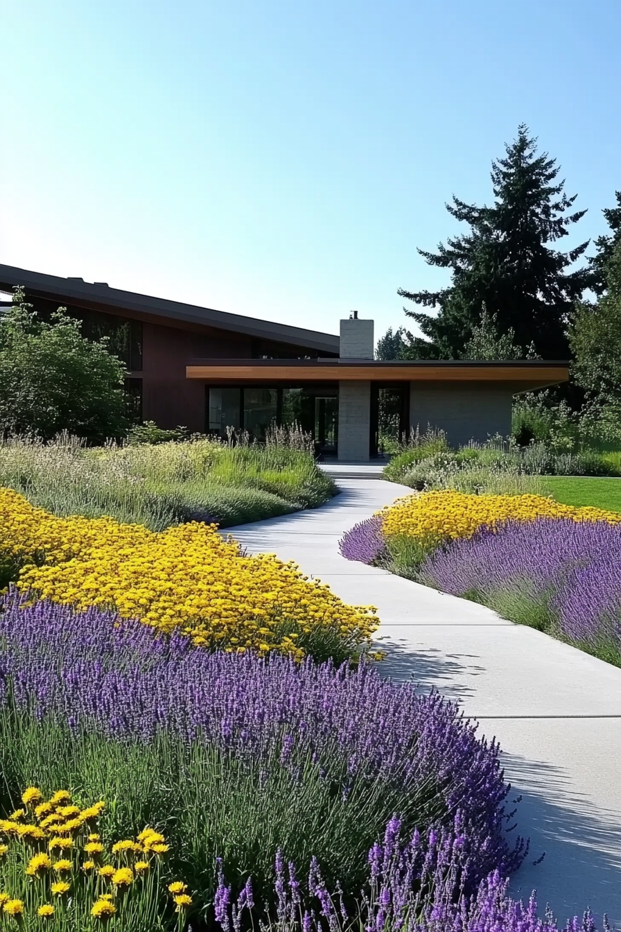 Vibrant Wildflower Borders