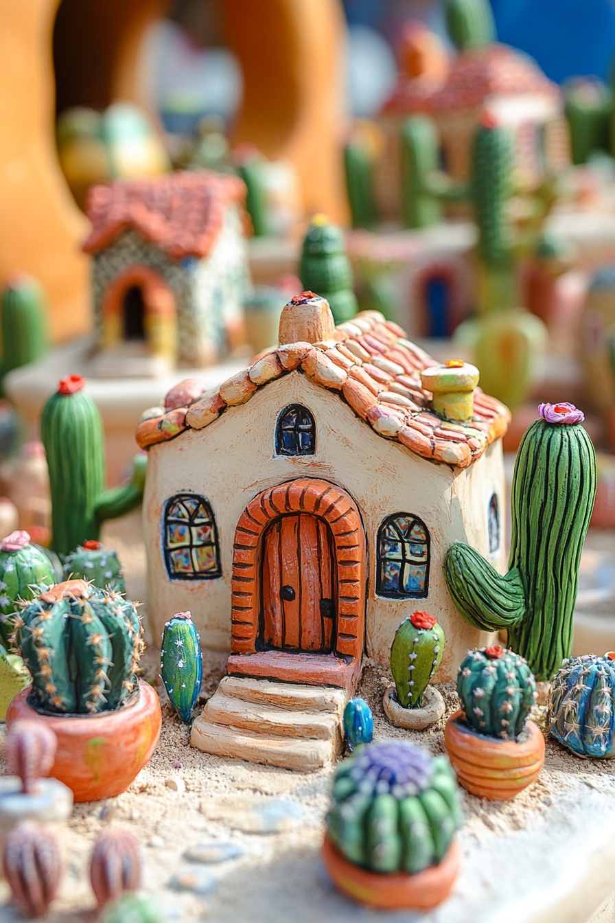 11. Design a Desert-Inspired Fairy Garden Oasis