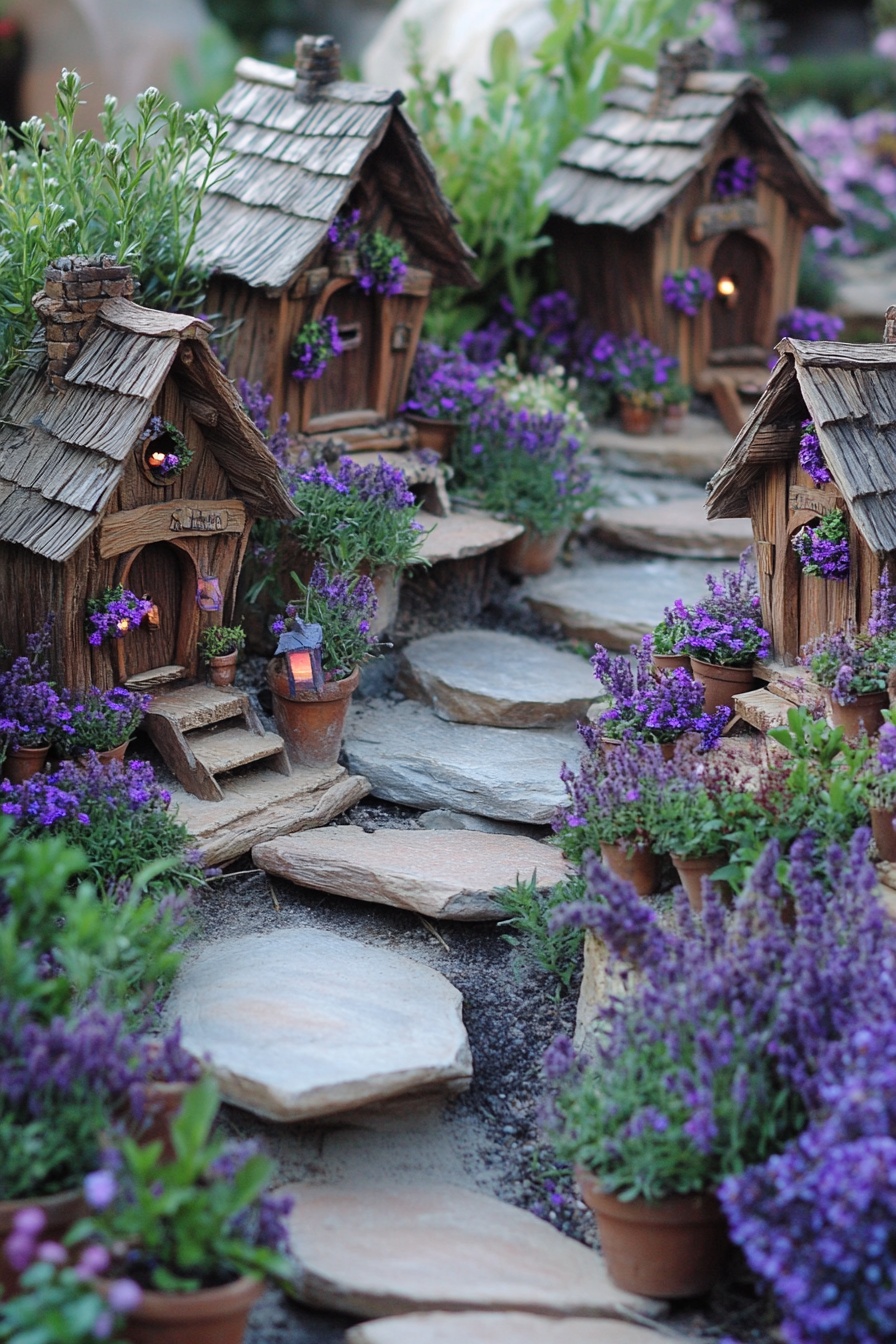 2. Create an Enchanting Stone Path for Fairy Homes