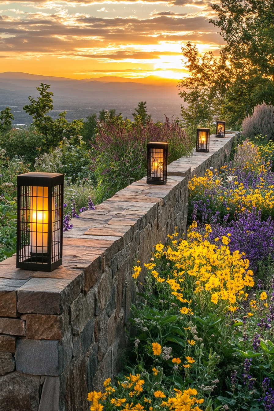 Frame Your Landscape with a Rustic Gabion Fence