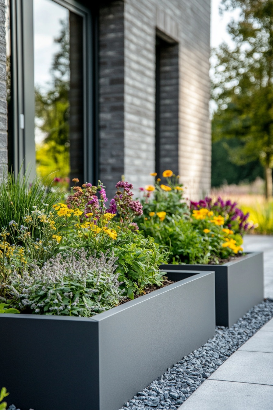 Upgrade Your Outdoor Space with Sleek Metal Raised Beds