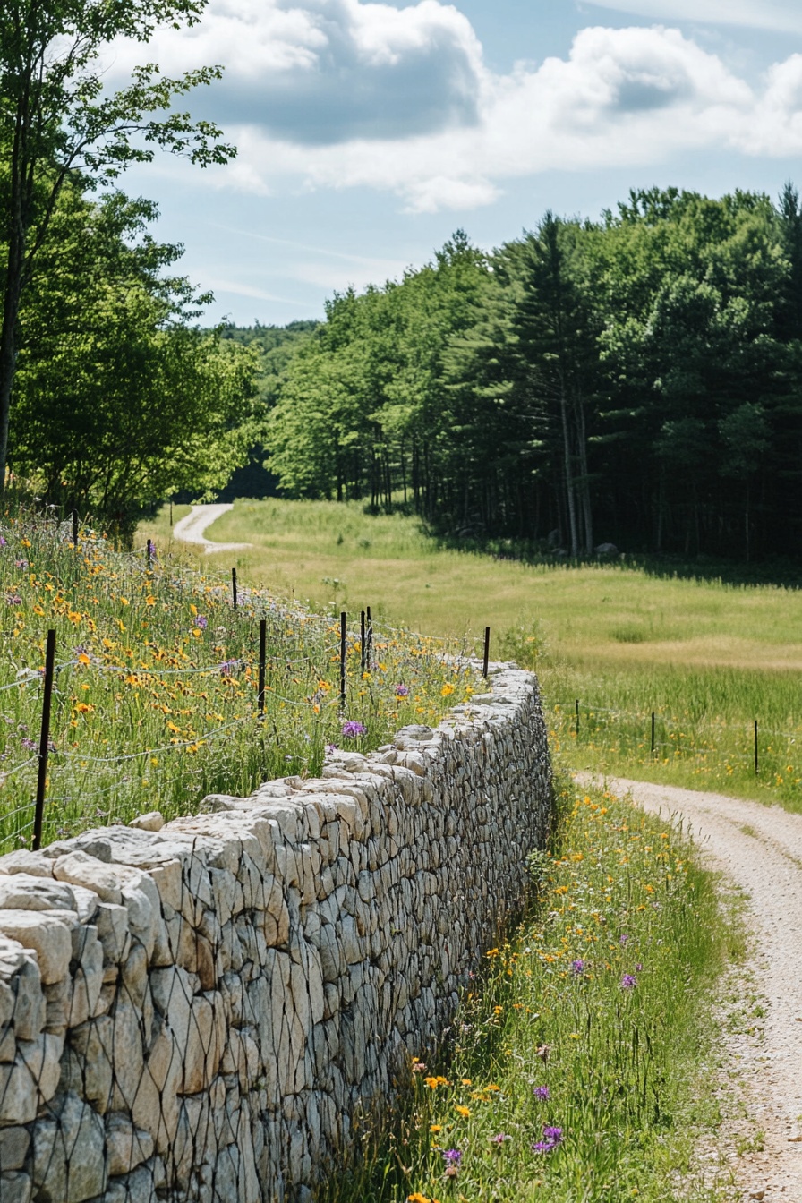 rustic fence ideas 5