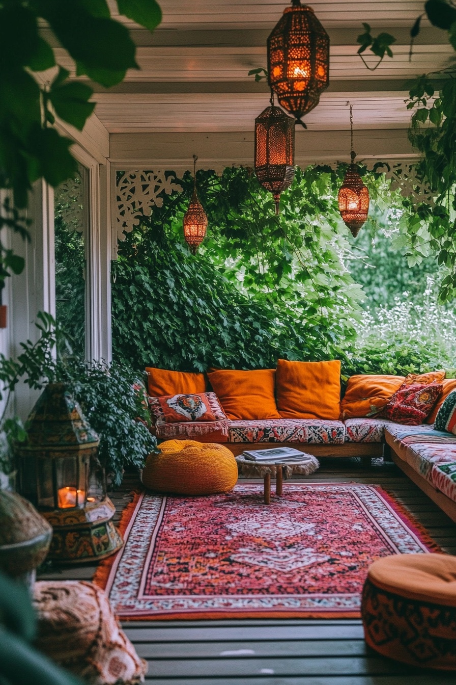 Create a Bohemian Escape with Vibrant Textiles