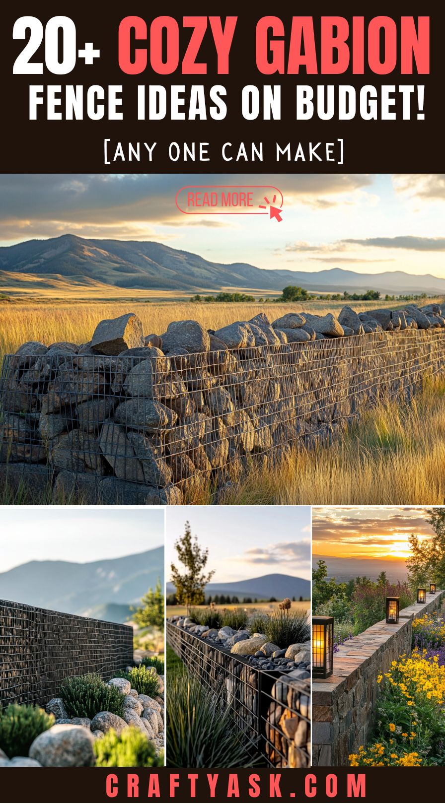 20+ gabion Fence ideas