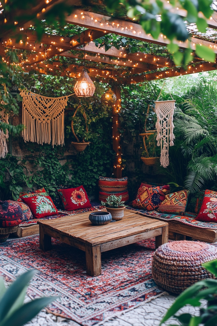 7. Bohemian Garden Lounge