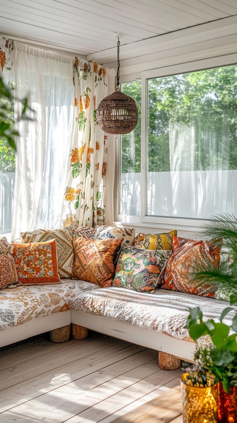 Corner Into a Boho Haven