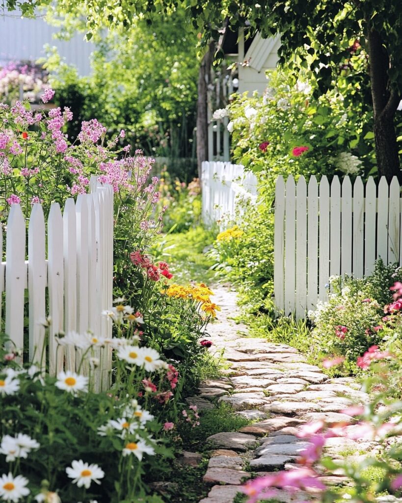 White Picket Fence Framing