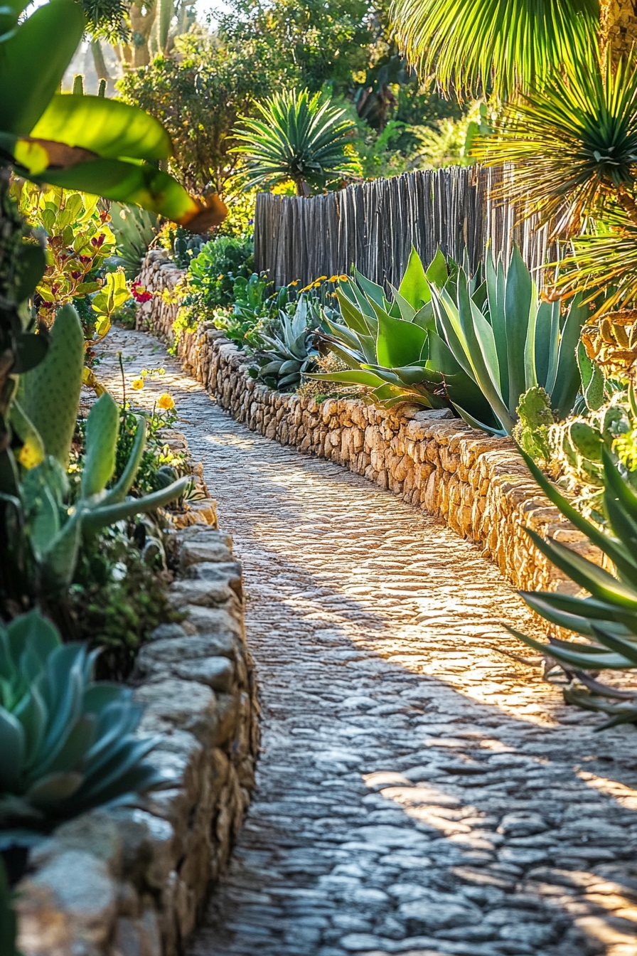 Stacked Stone Border