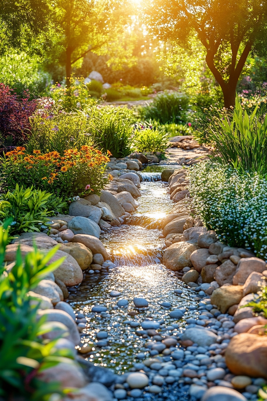 Natural Rock Stream