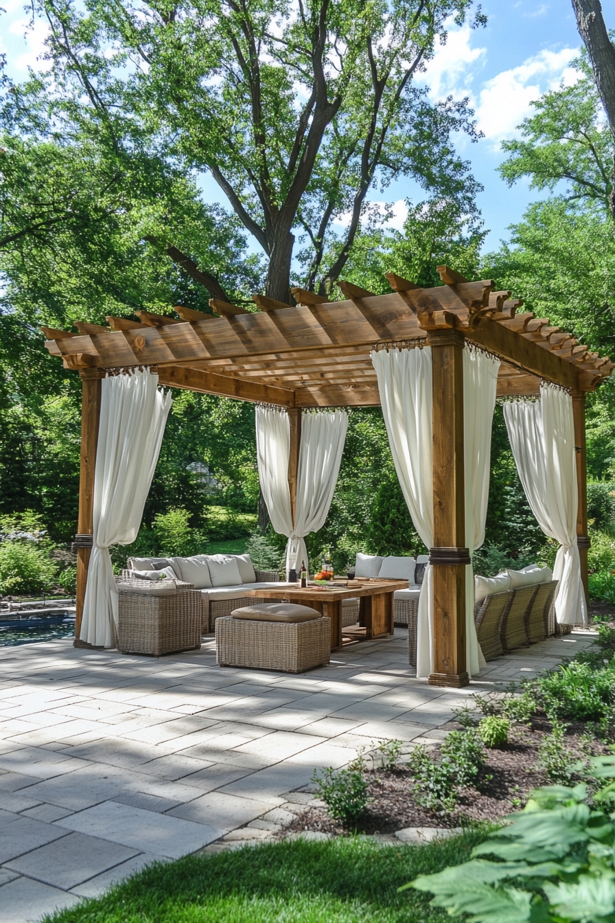 Resort-Style Pergola in Your Backyard