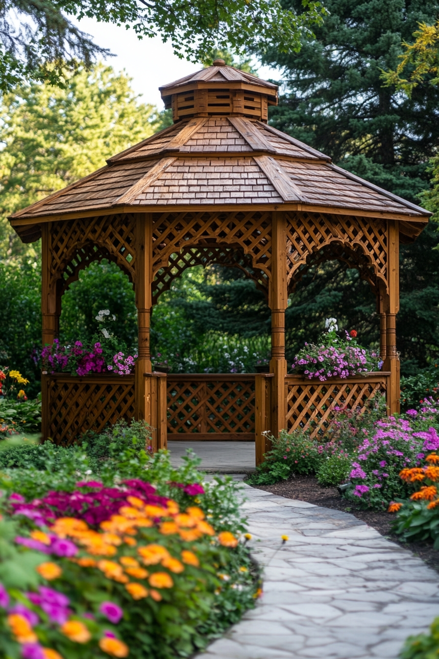 Classic Wooden Gazebo