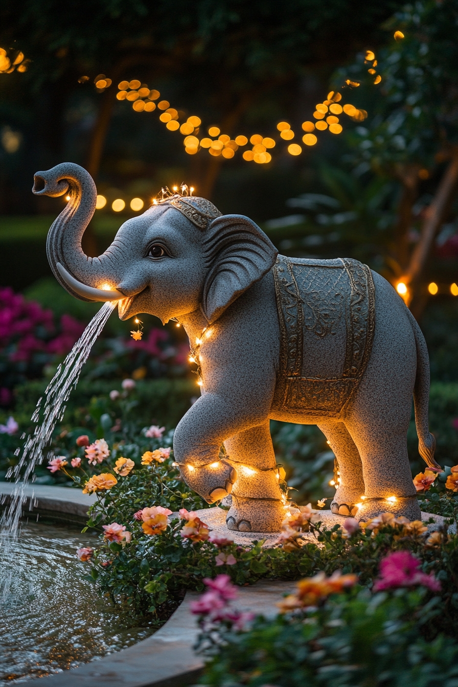 Enchanted Elephant Fountain