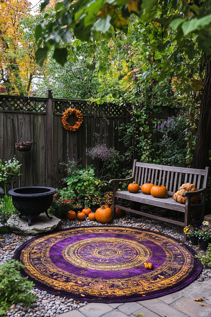 Enchanted Fall Gathering Spot