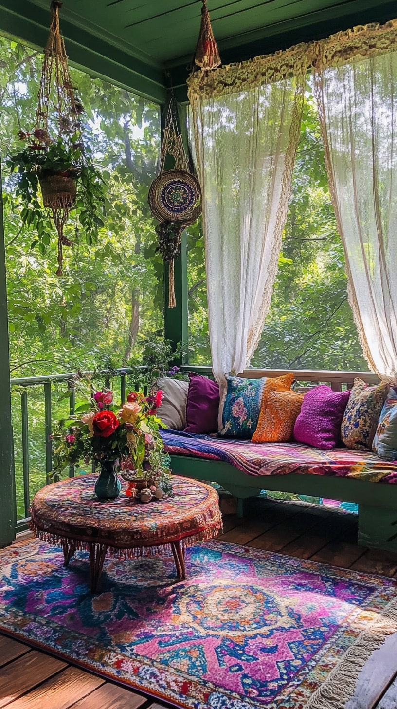 Outdoor Nook Into a Cozy Hideaway