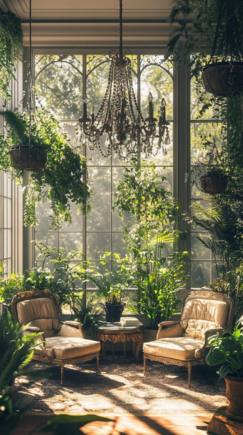 Parisian-Inspired Garden