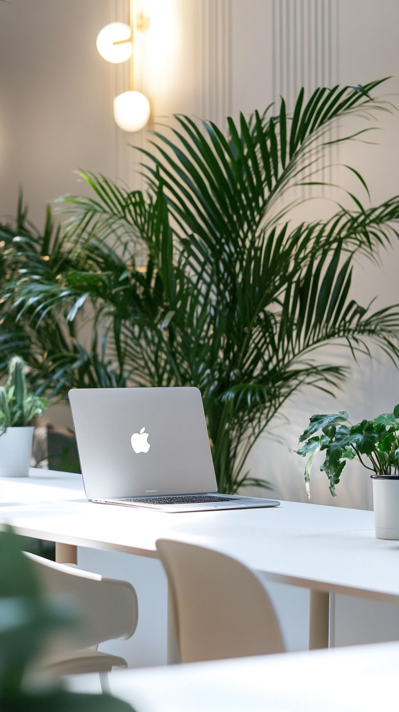 Productivity-Boosting Green Workspace