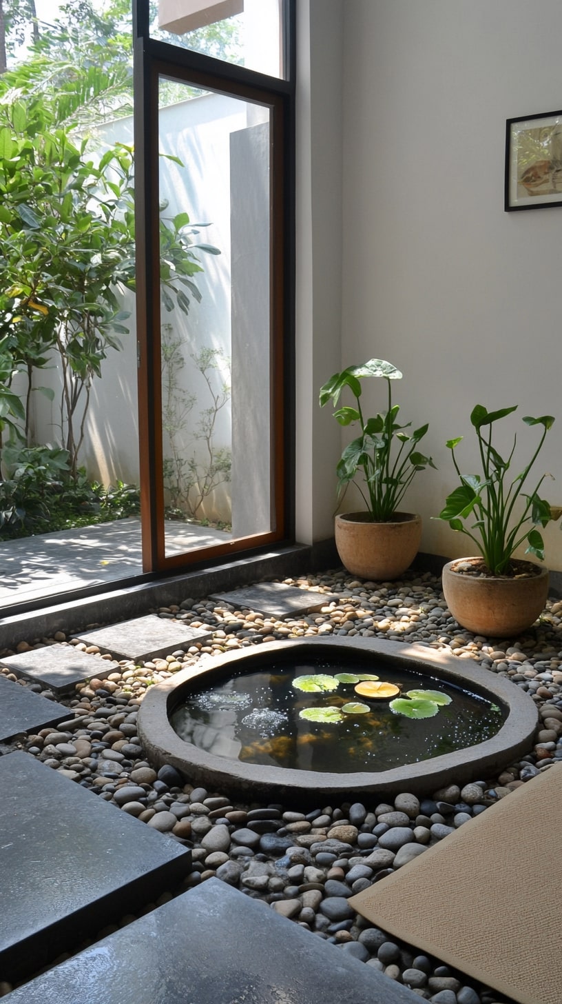 Tranquil Indoor Pond