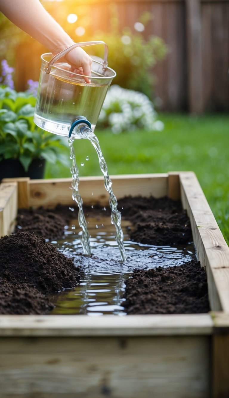 Step 6: Top With High-Quality Garden Soil
