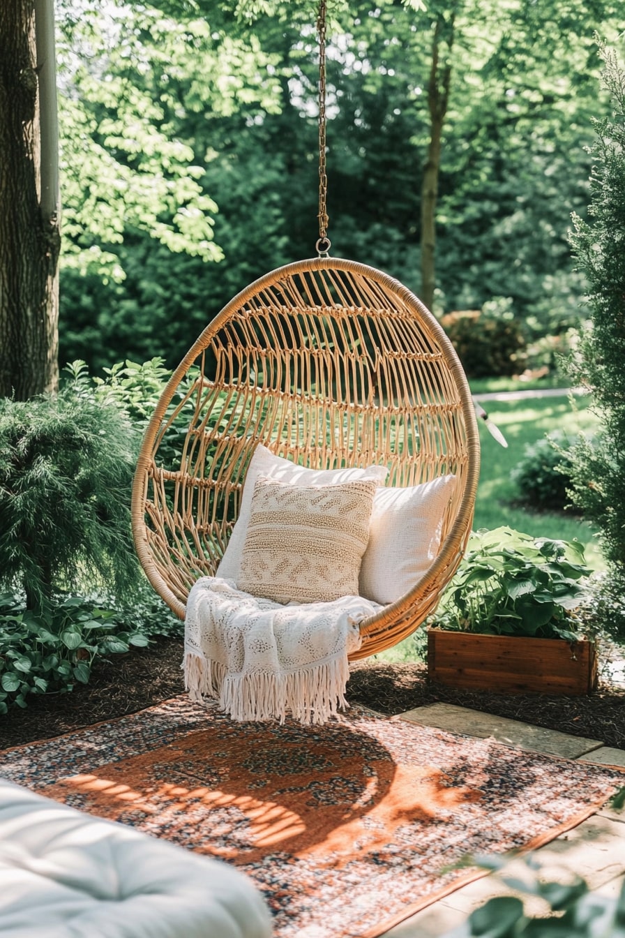 Hang a Rattan Chair