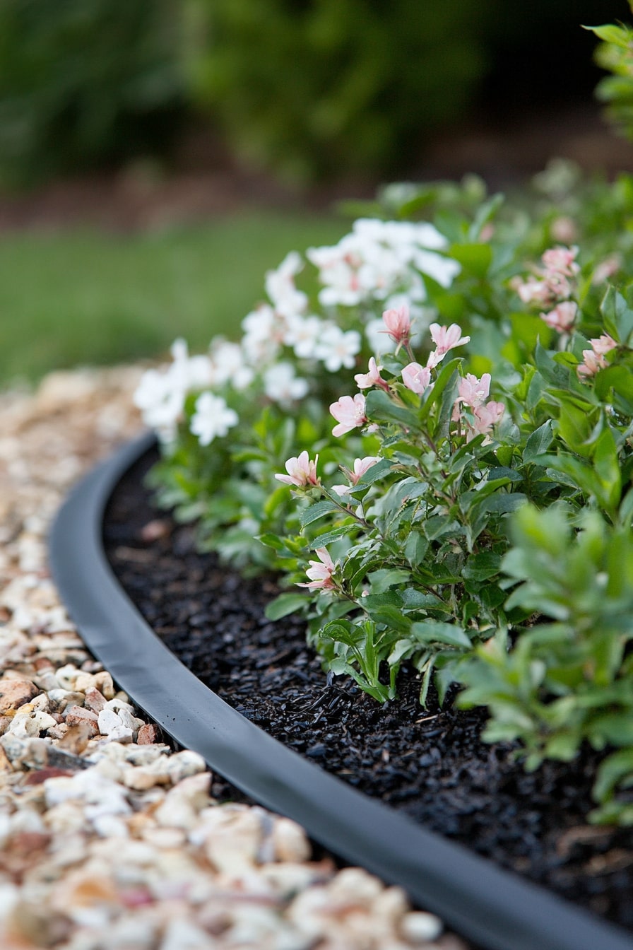 Flexible Edging for a Clean Garden Divide
