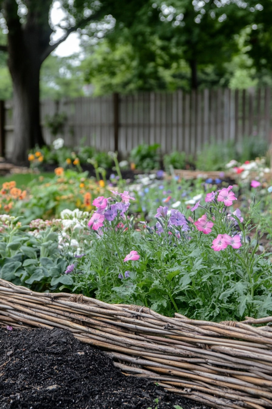 Weave a Willow Edge for a Soft Rustic Divide