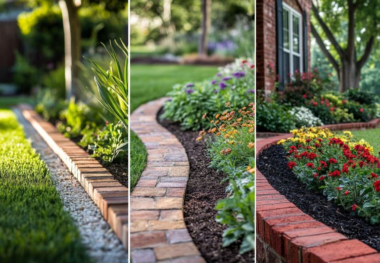 20 Lawn Edging Brick Ideas 2025!