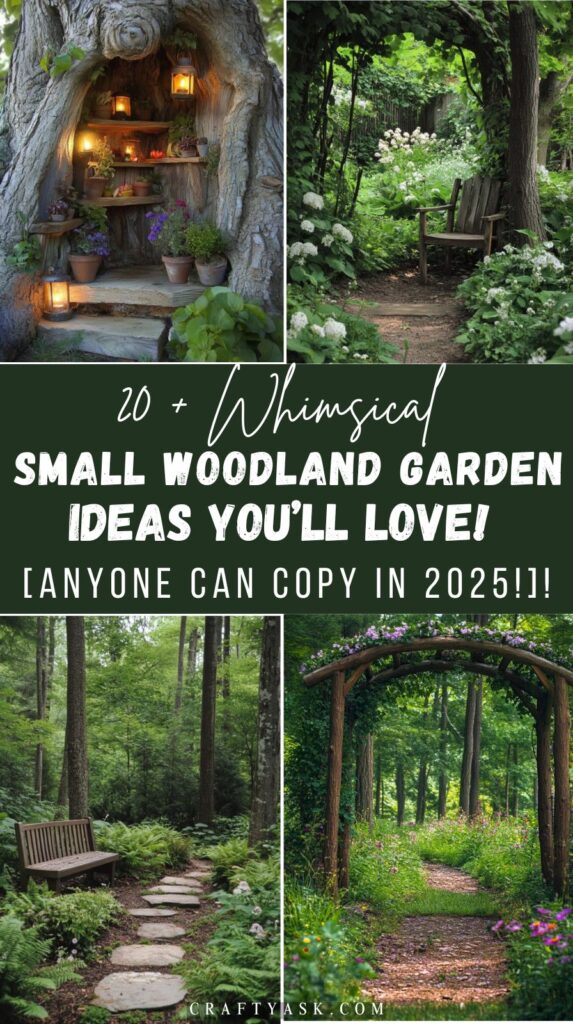 20+ Small Woodland Garden Ideas