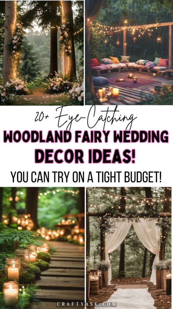 20 Woodland Fairy Wedding Ideas