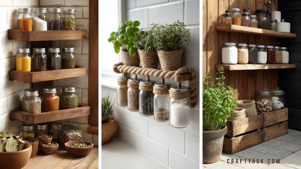 18 Dry Herb Corner Storage Ideas
