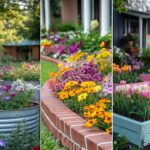 Raised Flower Beds That Work Perfectly Along Fences