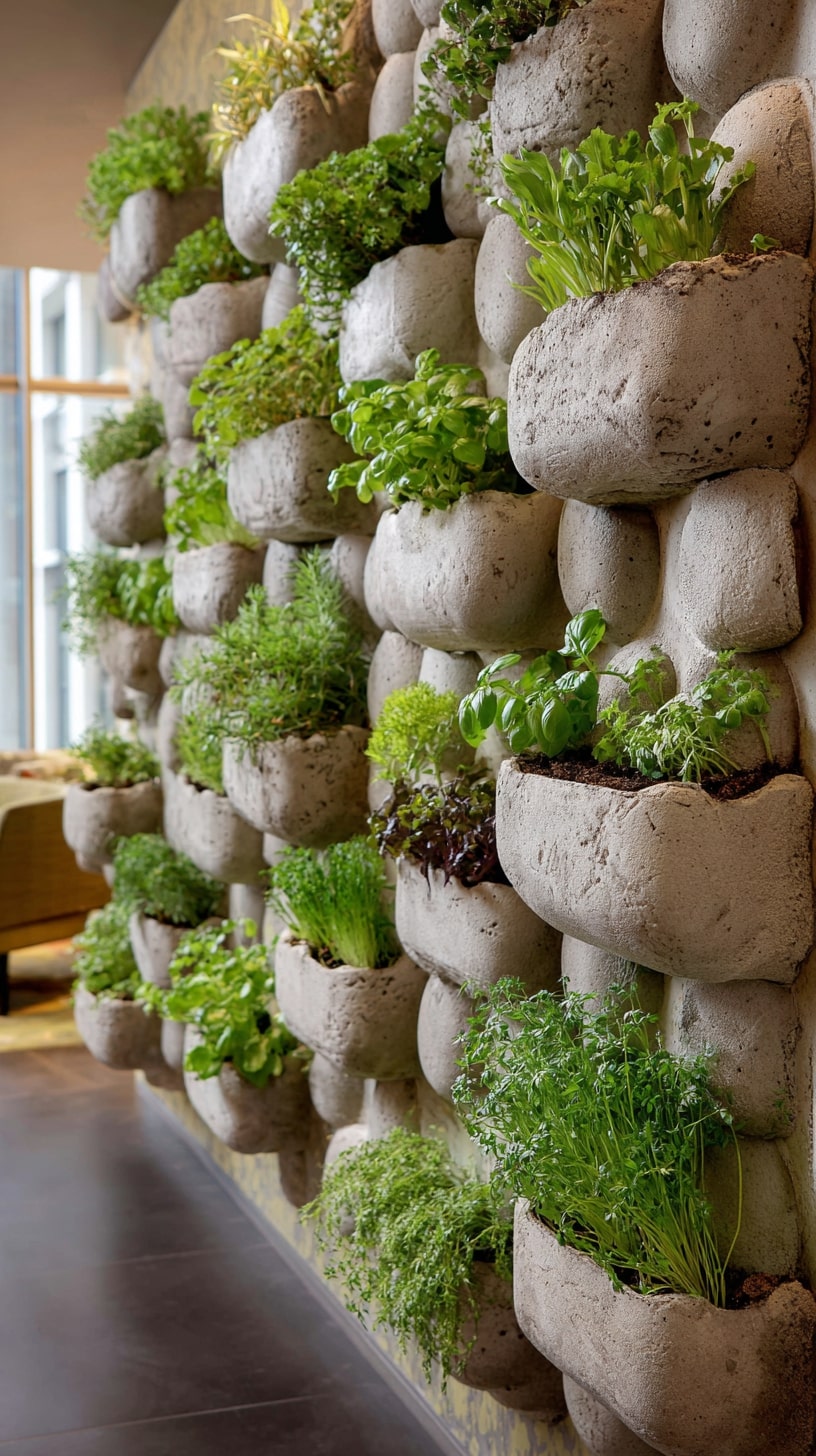 Build a Living Wall with Upcycled Carton Pods