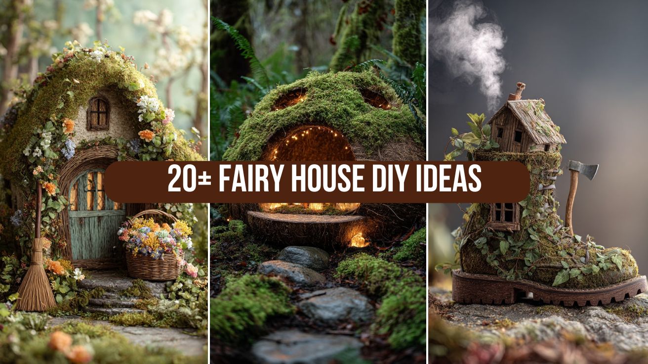 20 Fairy House DIY Ideas